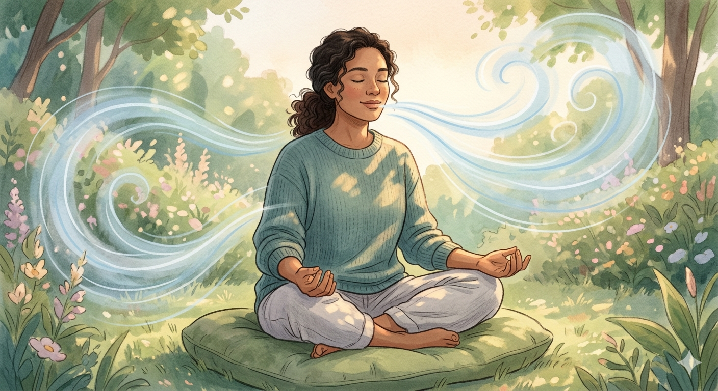 deep breathing exercise to reduce stress naturally